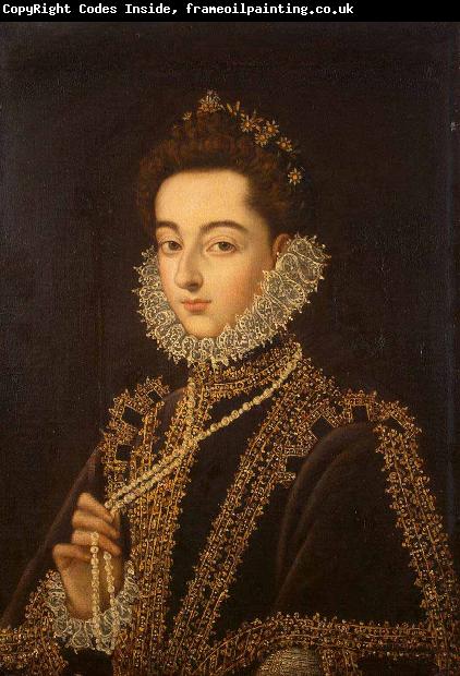 Alonso Sanchez Coello Portrait of the Infanta Catalina Micaela